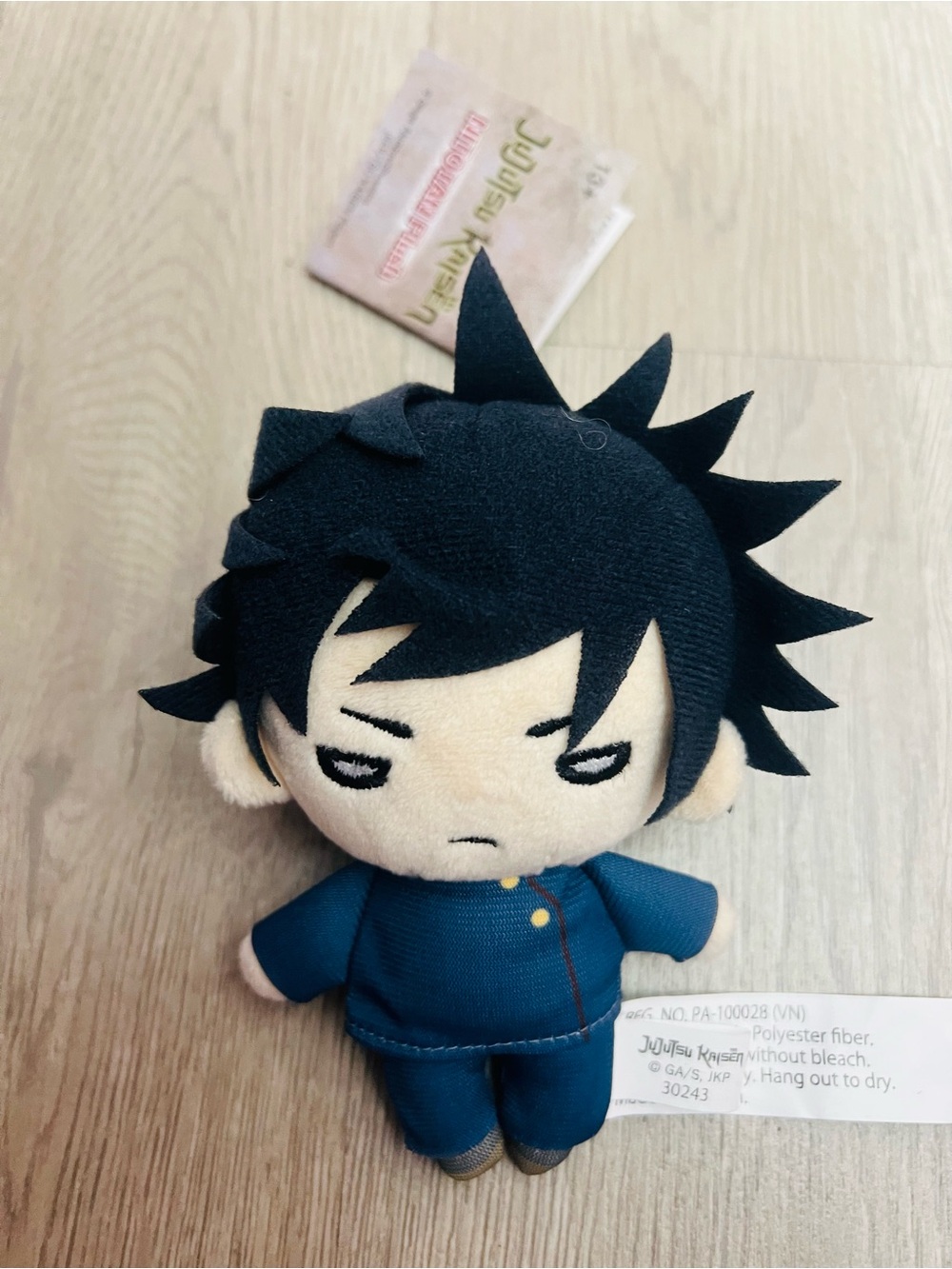 Jujutsu Kaisen Sukuna Plush Keychain - Black Hair